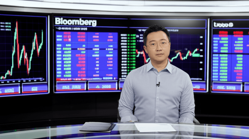 Strategy CEO Phong Le discussing Bitcoin buys and preferred stock strategy on Bloomberg.