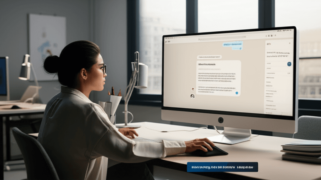ChatGPT interface displaying a clearly marked advertisement