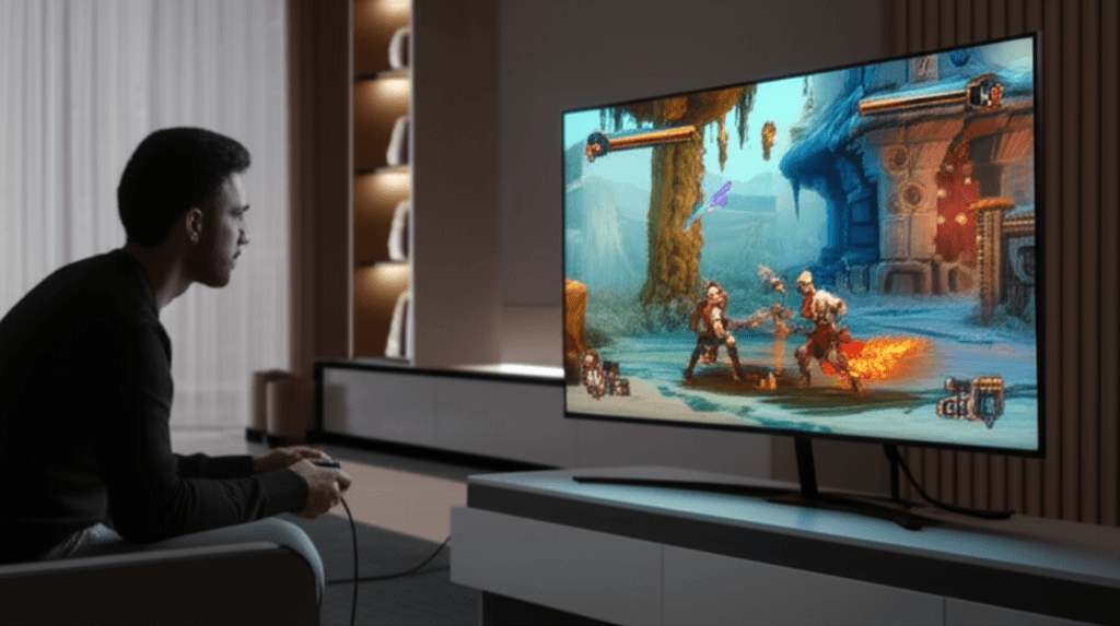 Kratos in God of War prequel side scroller on PS5