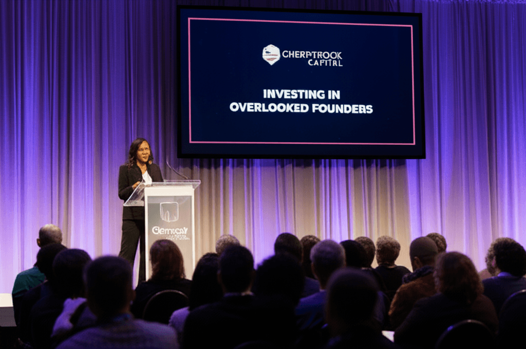Stacy Brown-Philpot, CEO of Cherryrock Capital, discusses VC funding for overlooked founders.