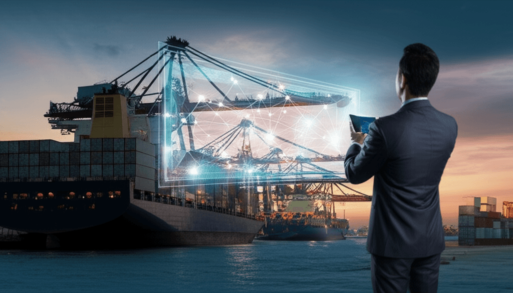 Blockchain trade data partnership between Hong Kong and Shanghai
