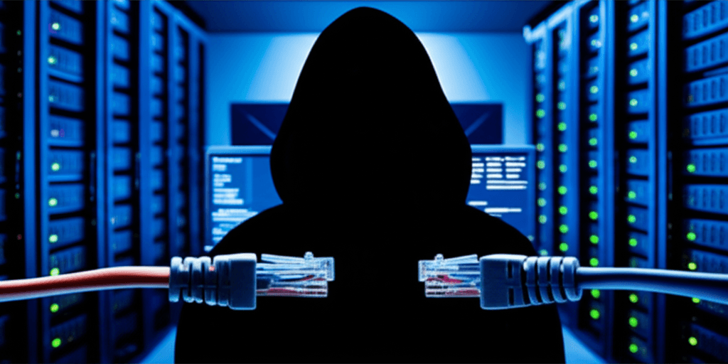 AI generated image of a cyber attack from APT28
