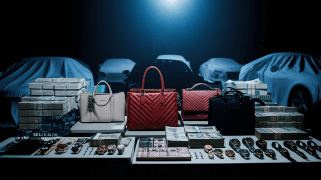 Seized assets in major money laundering case