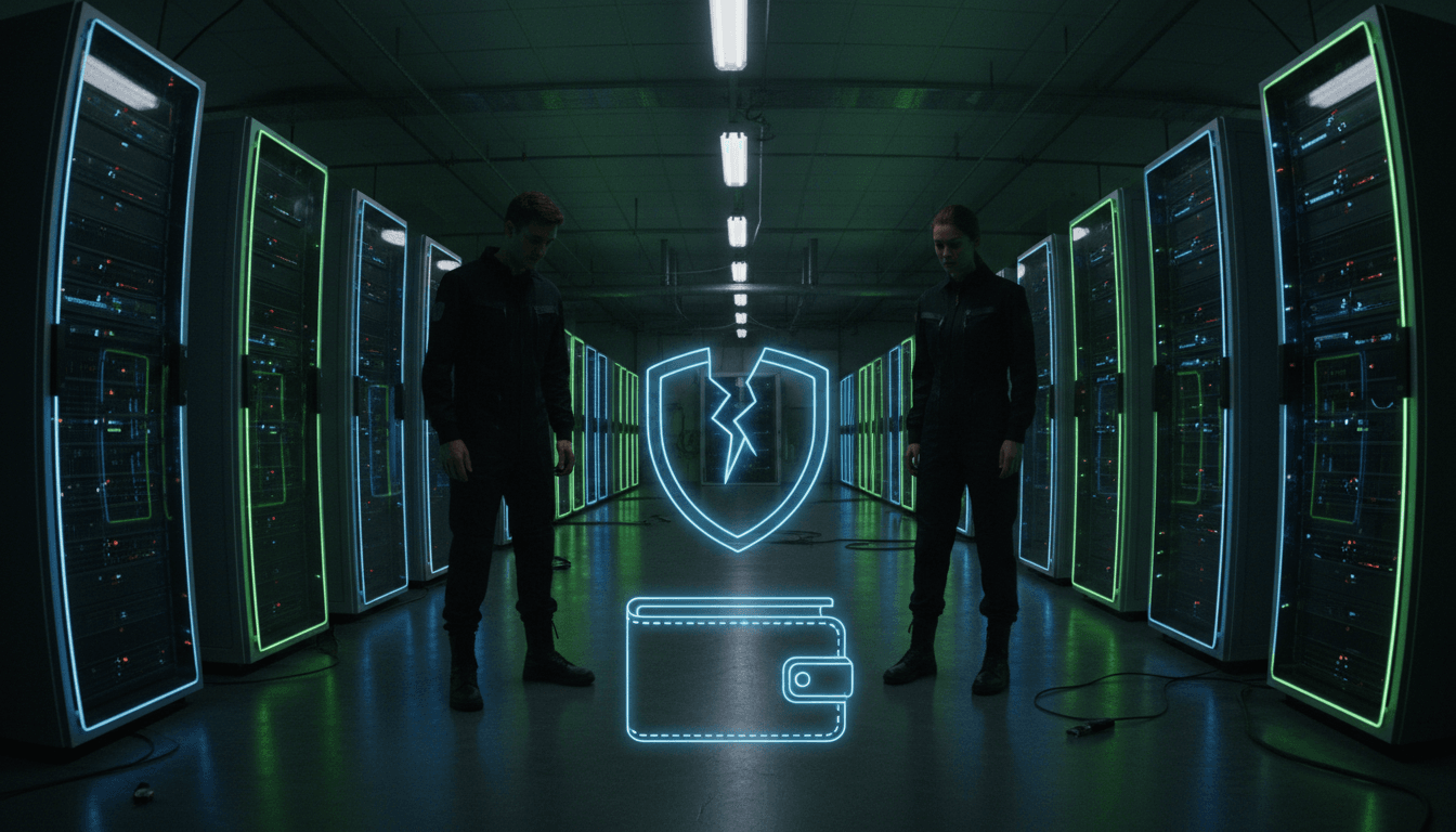 A digital padlock superimposed over a collection of various NFT art pieces, representing the NFT theft on Gondi.
