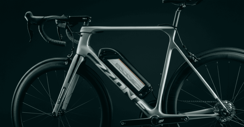 Racing bicycle with a hidden motor, motor doping