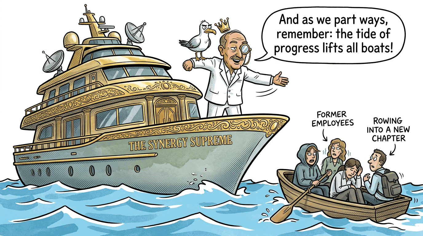 Golden Parachute, Golden Yacht: Tech Layoffs at Sea