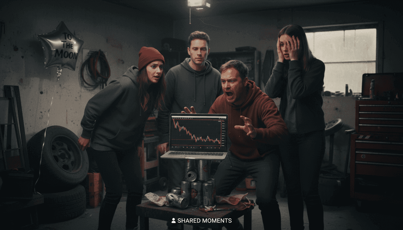 Crypto Bros: ‘This Dip? Pure Genius, Actually’