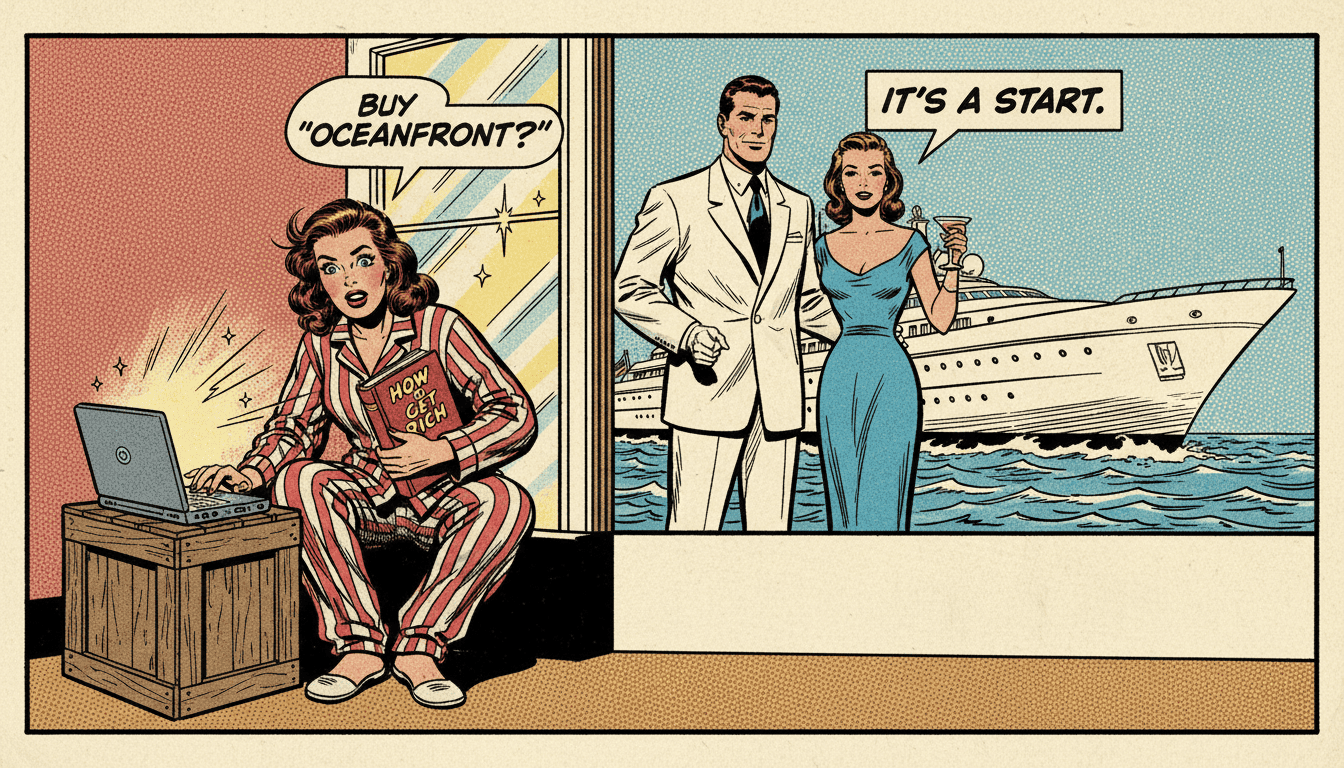 Billionaire Stock Tips: My Couch vs. Their Yacht!