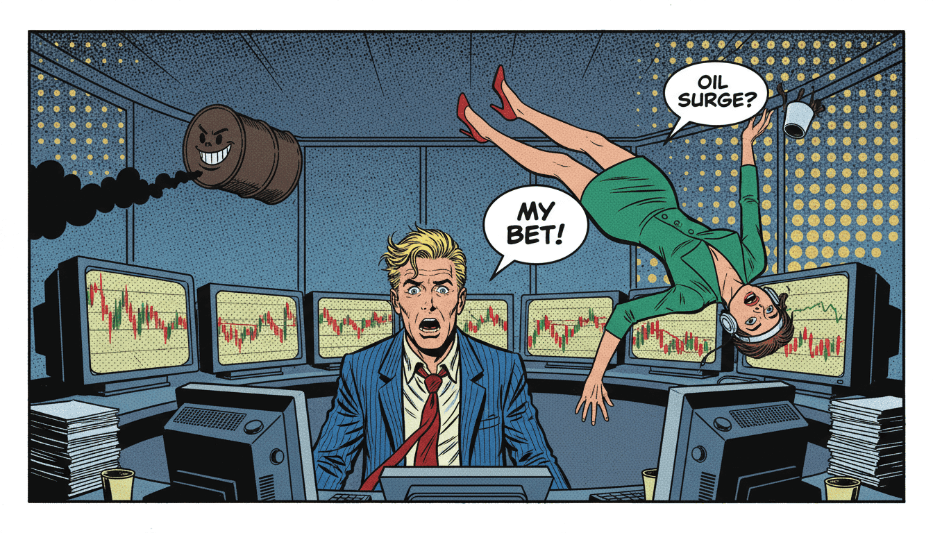 Oil Spills the Bonds! Fed Bet Flips Like a Pancake!