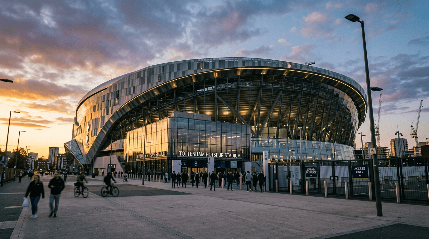 A professional sports stadium representing the growth of career salary earnings