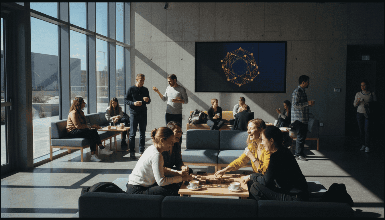 A diverse group of people engaged in a positive, connected activity, symbolizing the startup solving loneliness problem.