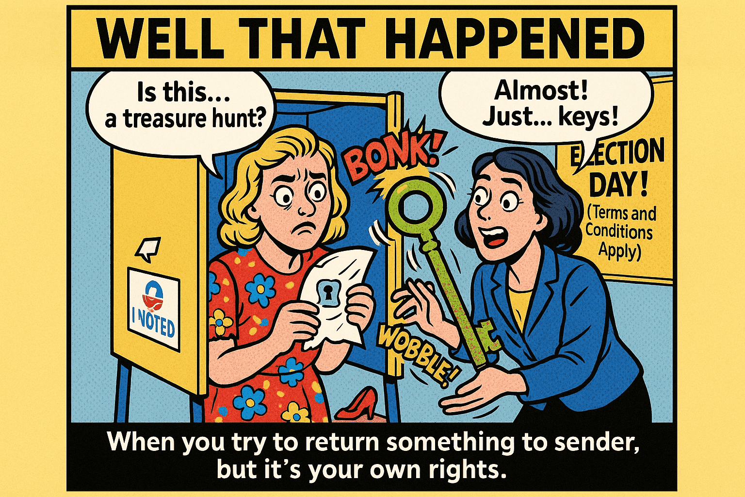 Voting Booth Blues: Lost and Found Rights