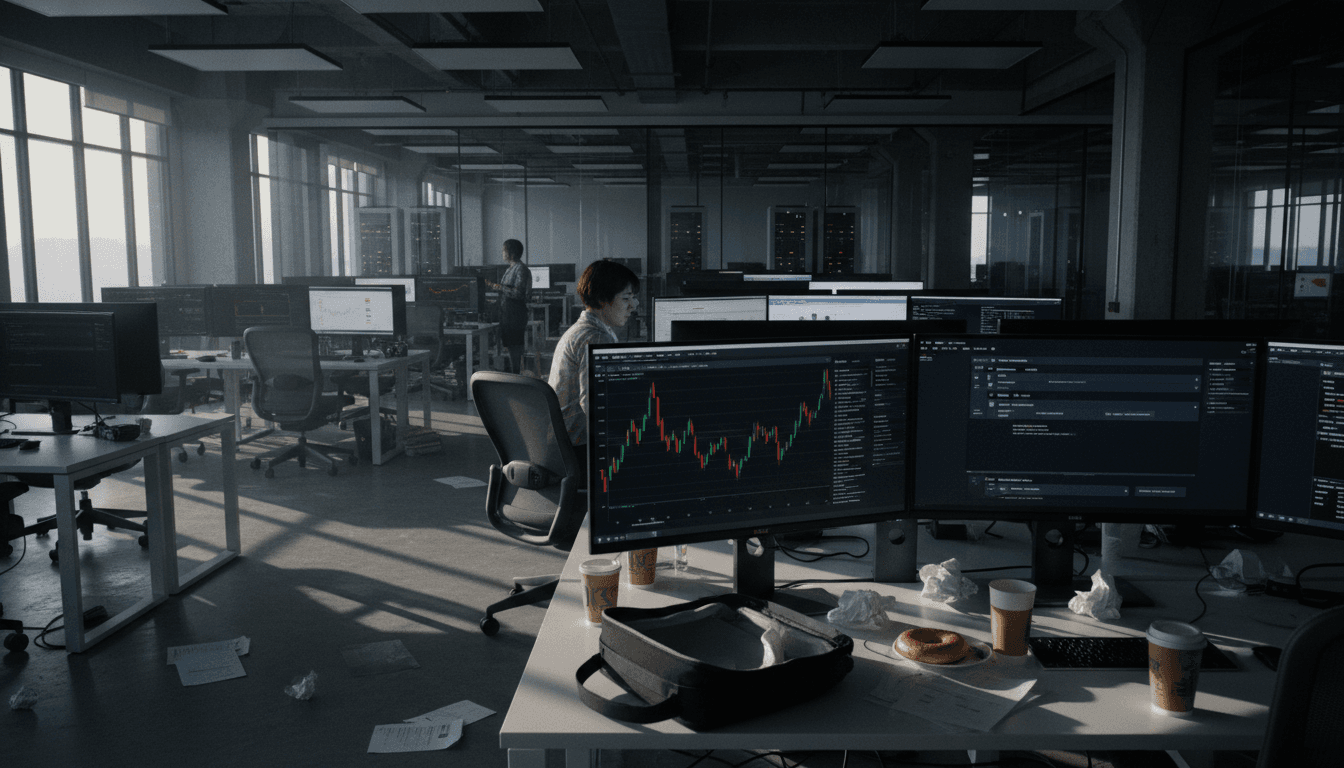 A smartphone screen displaying a fraudulent cryptocurrency investment advertisement, superimposed over a blurred social media feed, illustrating social media crypto fraud.