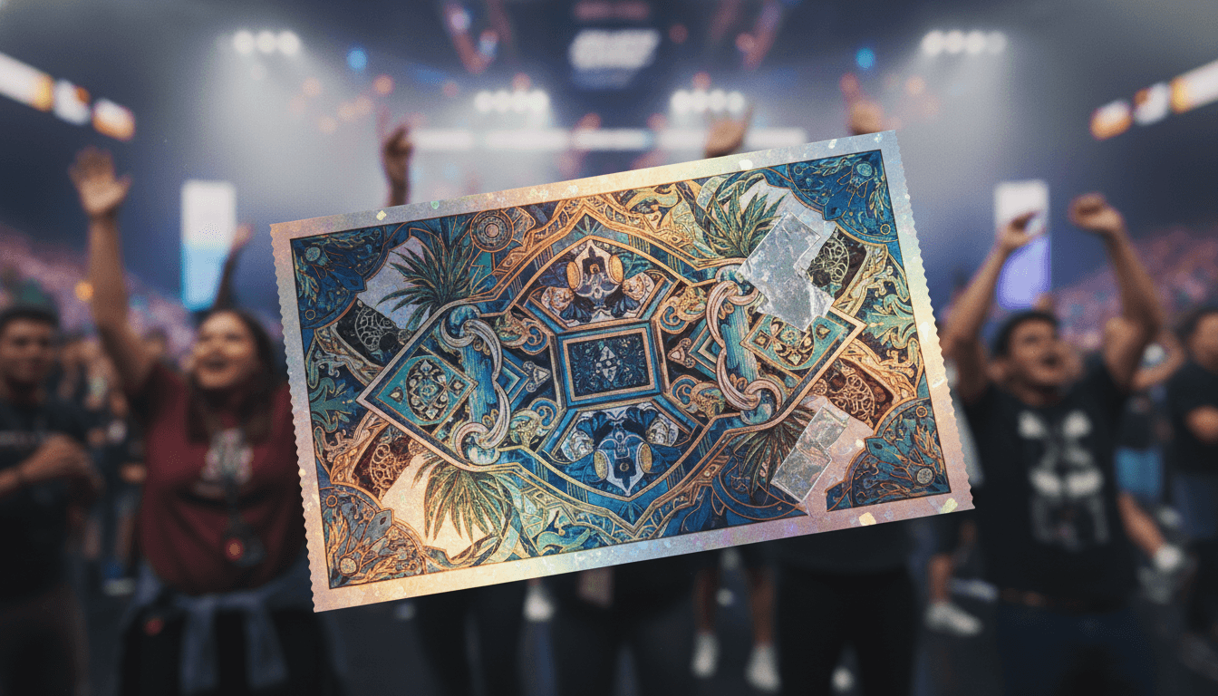 A conceptual image depicting a Florida Lottery scratch-off ticket shimmering with gold, symbolizing the recent lottery payouts and the excitement of winning.