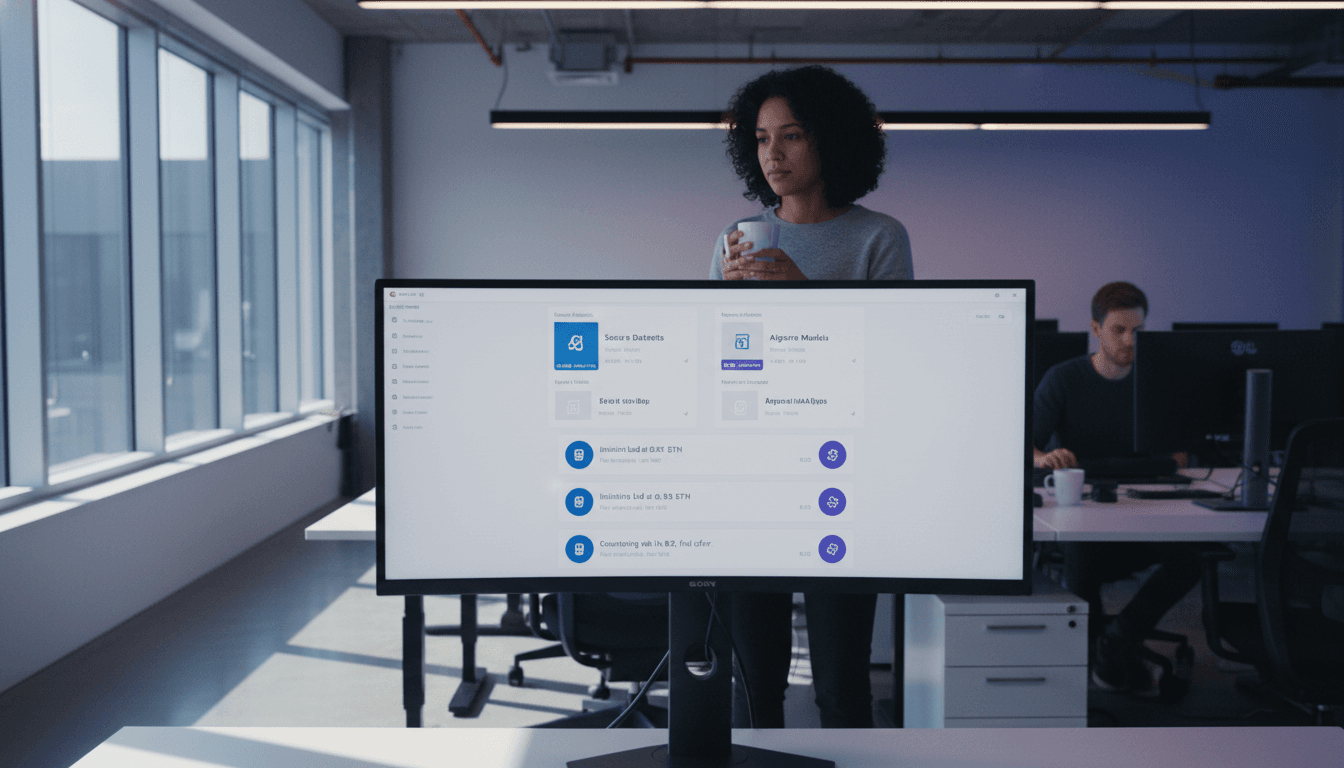 An AI agent commerce interface on a computer screen, showing negotiation dialogue and product listings.