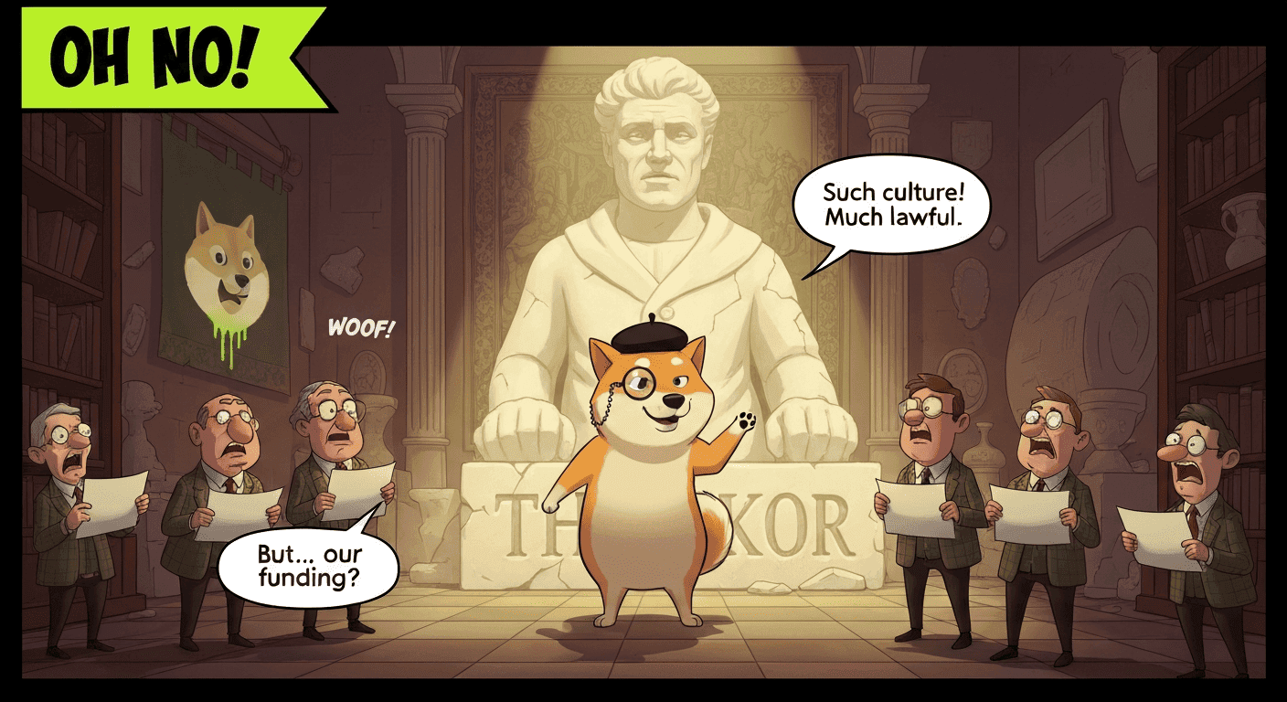 Dogecoin: The Unexpected Patron of Arts