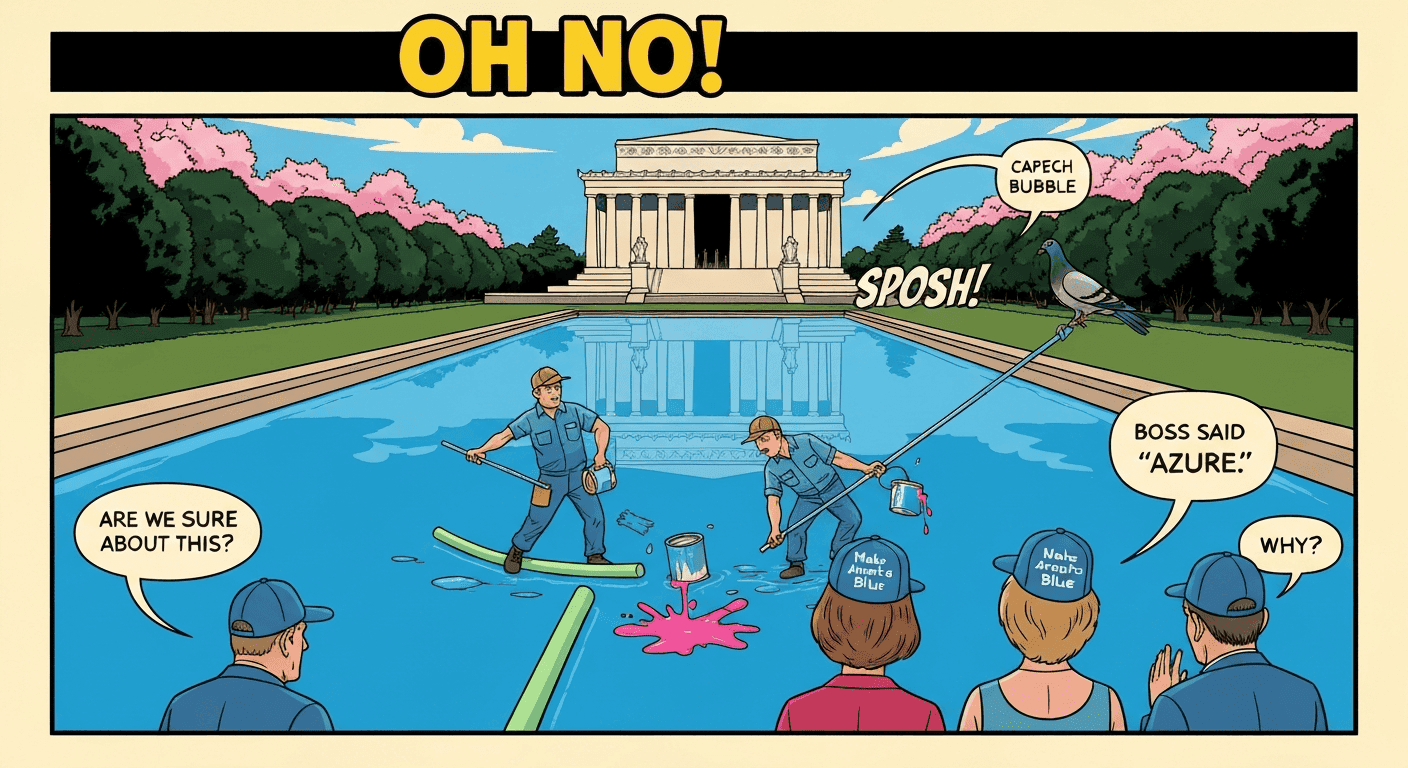 Make the Reflecting Pool Great Again (Again)