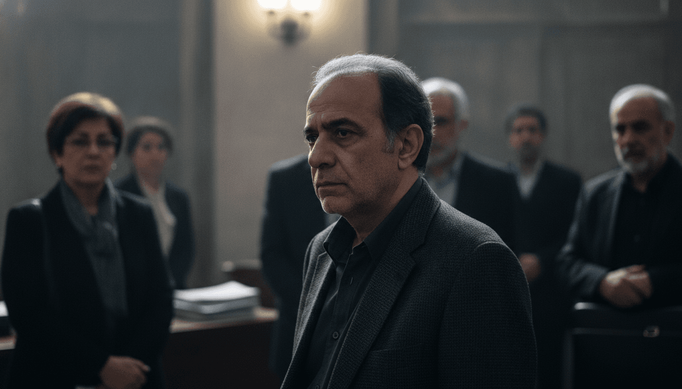 Jafar Panahi prison sentence upheld by an Iranian court, showing the director looking contemplative.