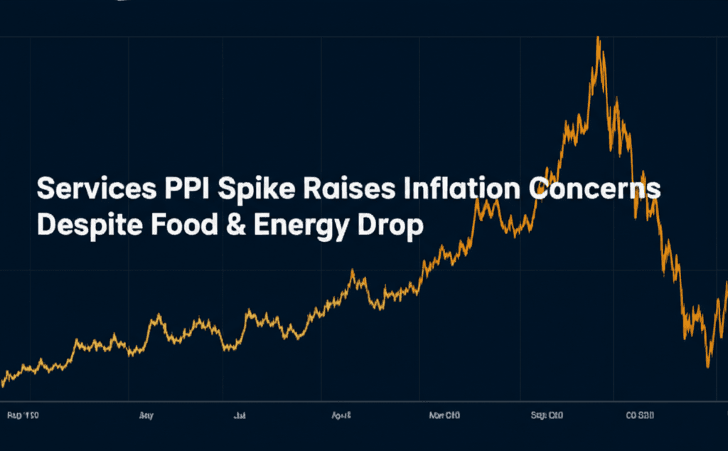 Services PPI Spike Raises Inflation Concerns Despite Food & Energy Drop