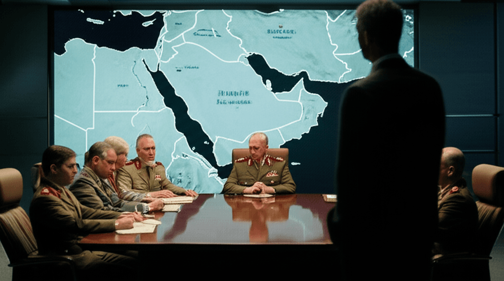 Financial Times map showing potential US bases within range of Iran war threat missiles.
