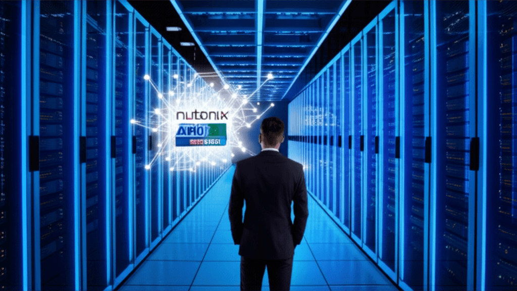 Nutanix logo reflecting AMD's AI Infrastructure investment.