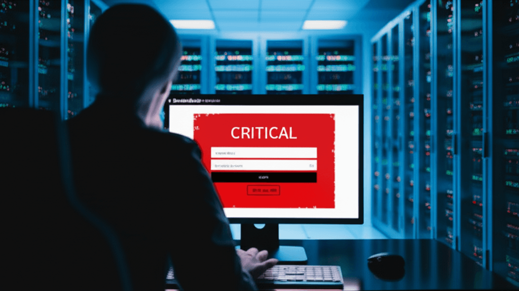 RoundCube Webmail interface showing a security warning about RoundCube flaws.