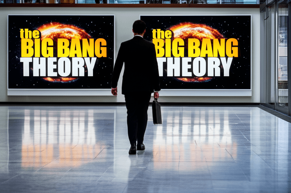 Big Bang Theory cast smiling, showcasing big bang earnings