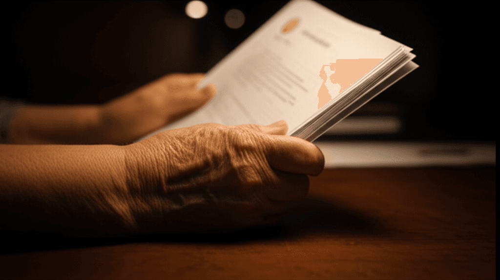 Concerned relative looking at power of attorney documents related to power of attorney woes.