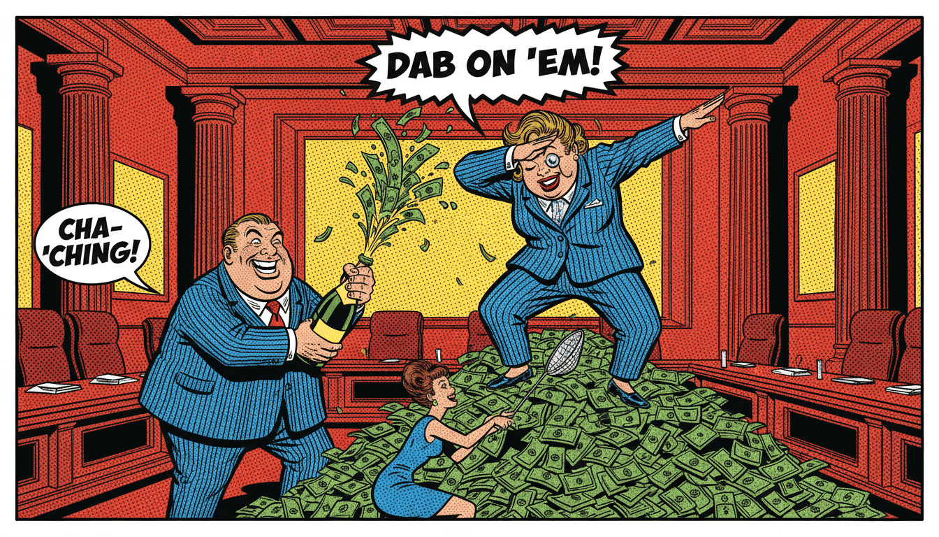Wall Street Victory Lap: Easing Capital Rules!