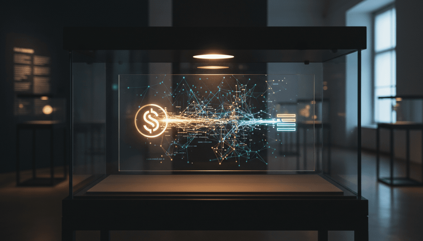 A conceptual image depicting a digital ledger displaying 'Sony' and 'TCL' with a large arrow indicating a transfer of nearly $1 billion, overlaid with subtle, abstract outlines of sports-related data visualizations, representing the financial and strategic shift of the Sony TCL deal.