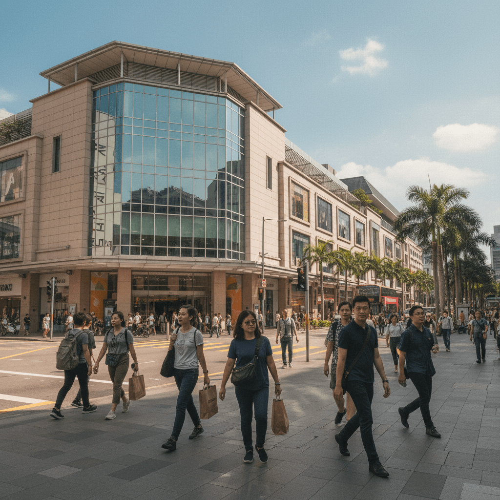 The Centrepoint shopping mall, a Frasers Property Investment