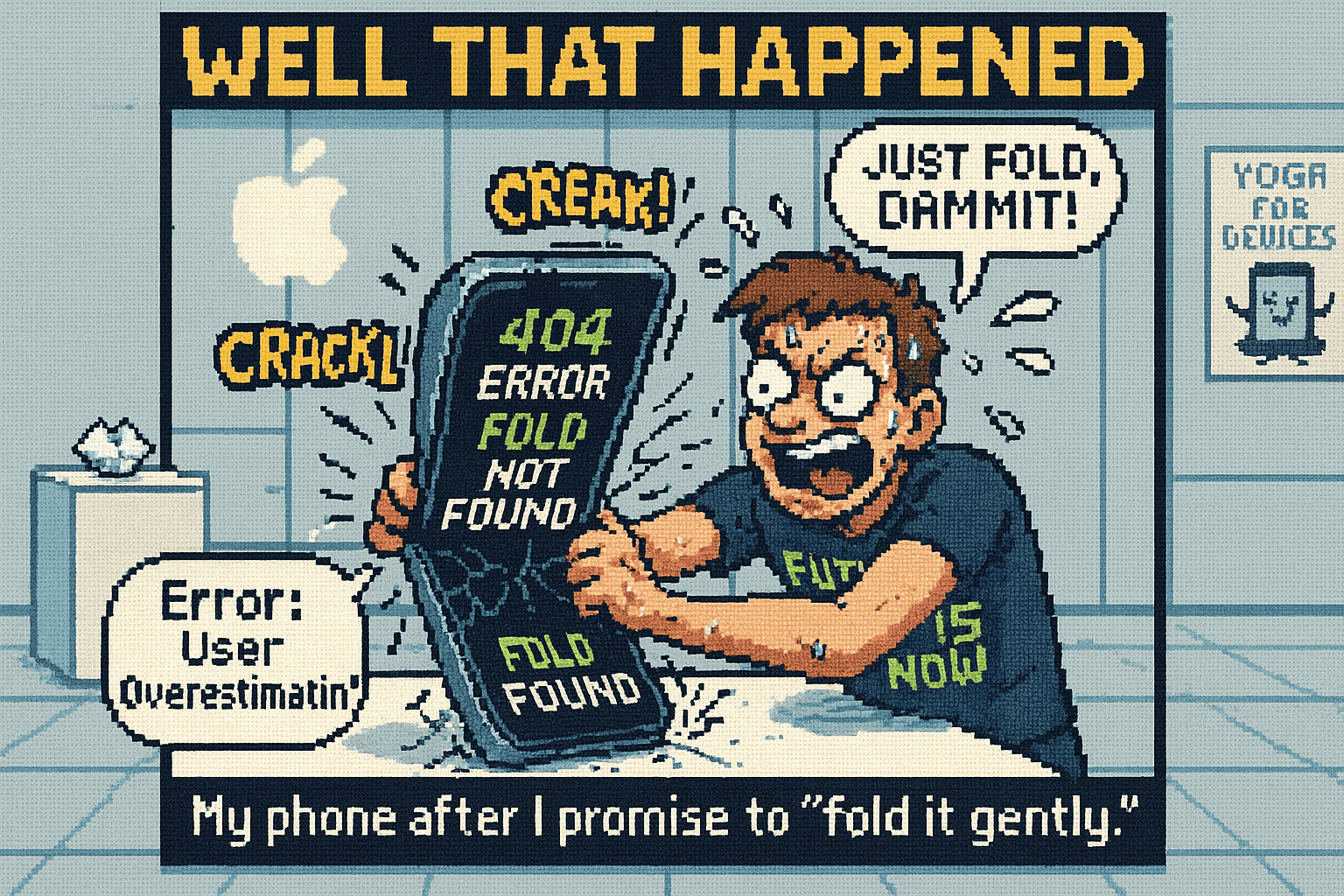 The Fold That Broke the Tech Guy’s Back