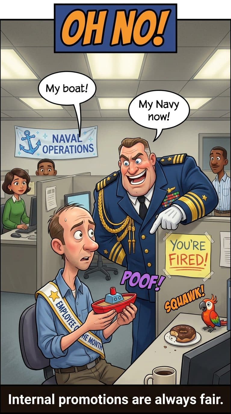 When Your Coworker Gets ‘Promoted’