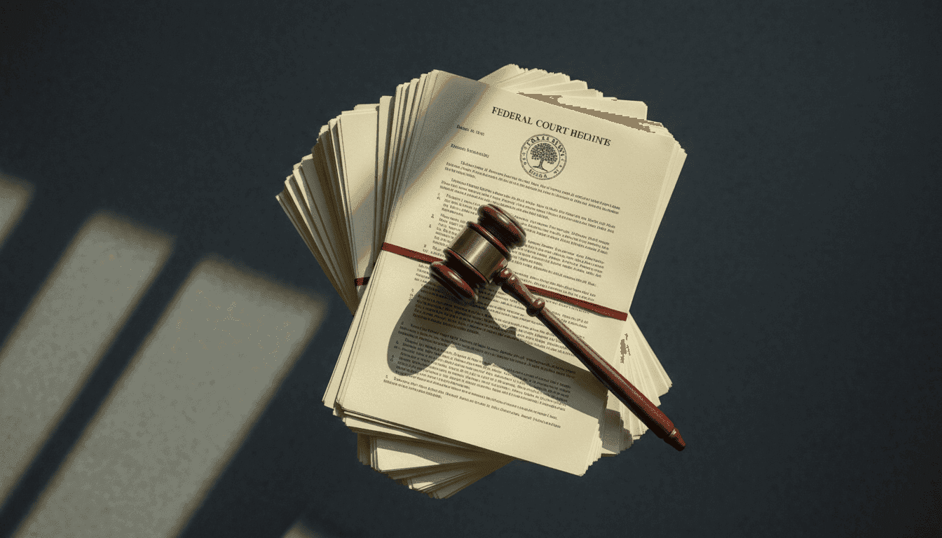 A gavel resting on a stack of legal documents with the city seal of Arcadia subtly visible, symbolizing the Southern California mayor resigns case.
