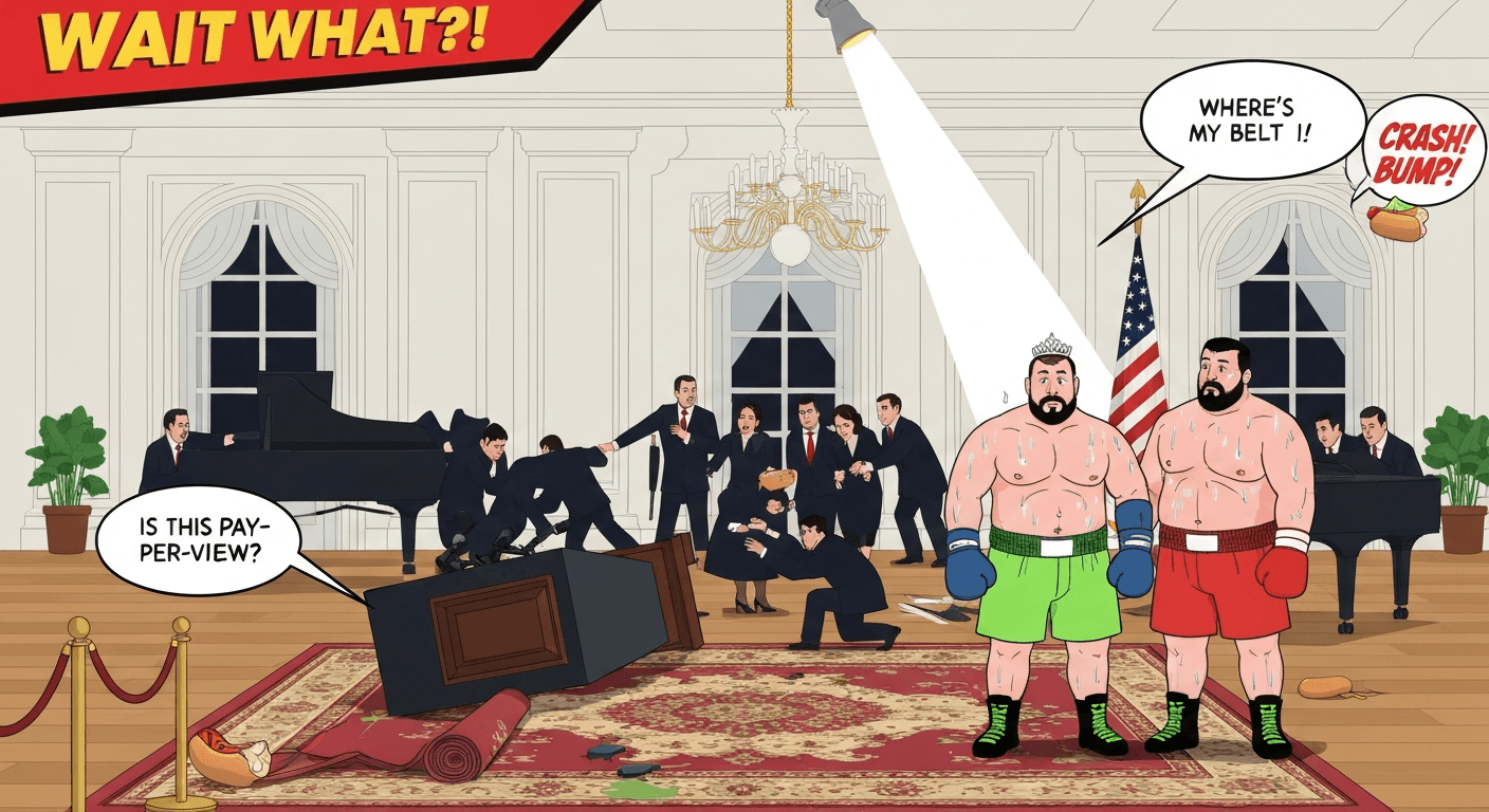 White House BRAWL!